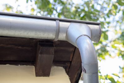 Close-Up of Gutter Cover