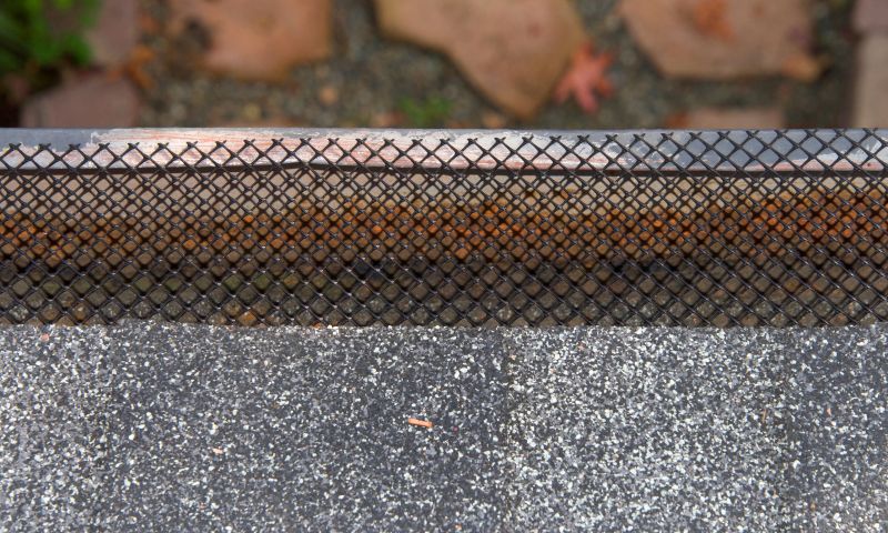 Close-up of Gutter Cover